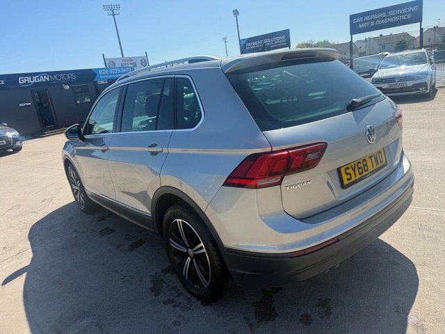 Volkswagen Tiguan Tdi Se Navigation Suv SY68TWD Silver #5
