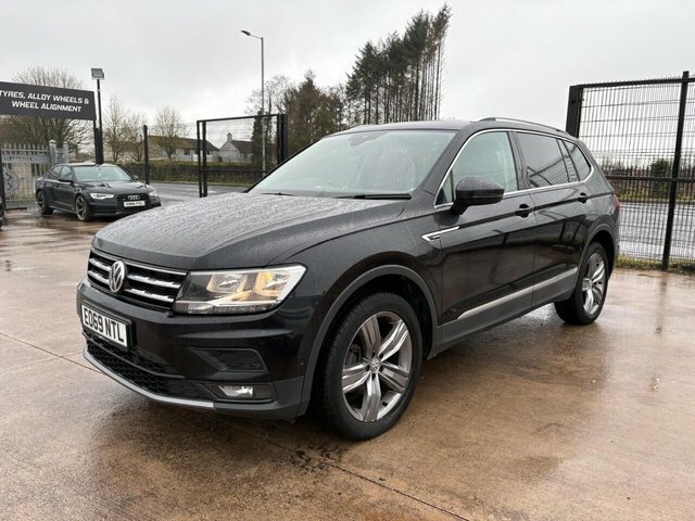 Volkswagen Tiguan Allspace Tdi Match Suv EO69NTL Black #2