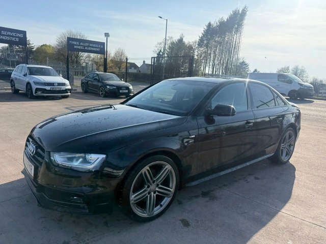 Audi A4 Tdi S Line Saloon CP14RYR Black #3
