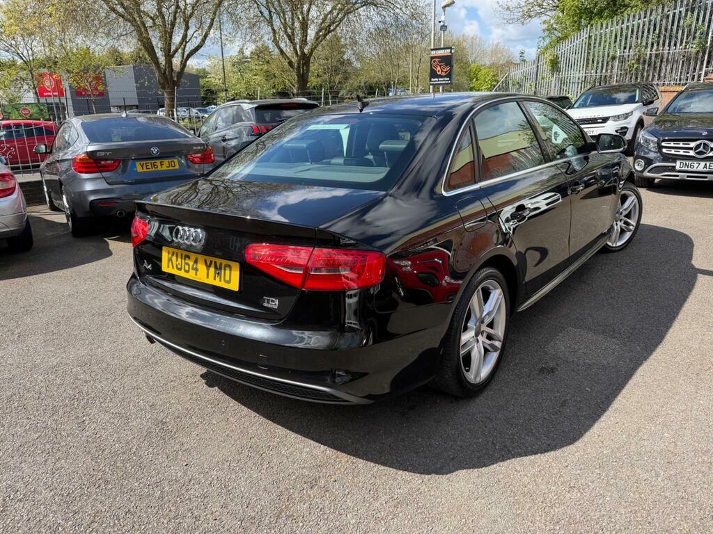 Audi A4 2.0 Tdi S Line Quattro Euro 5 S S KU64YMO Black #2