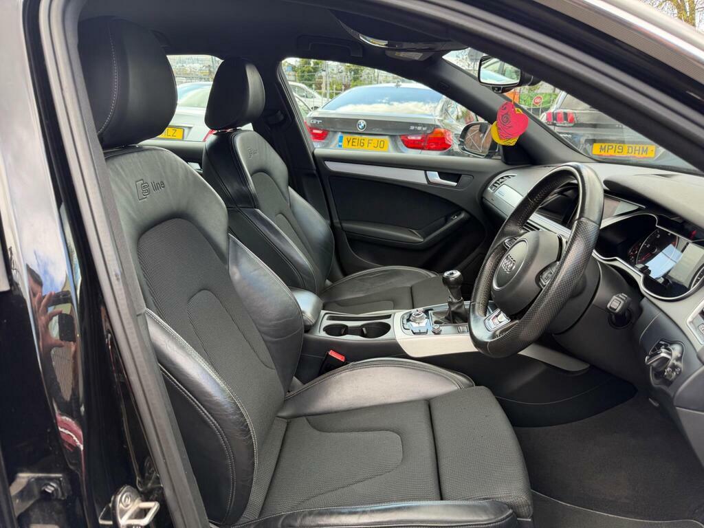 Audi A4 2.0 Tdi S Line Quattro Euro 5 S S KU64YMO Black #5