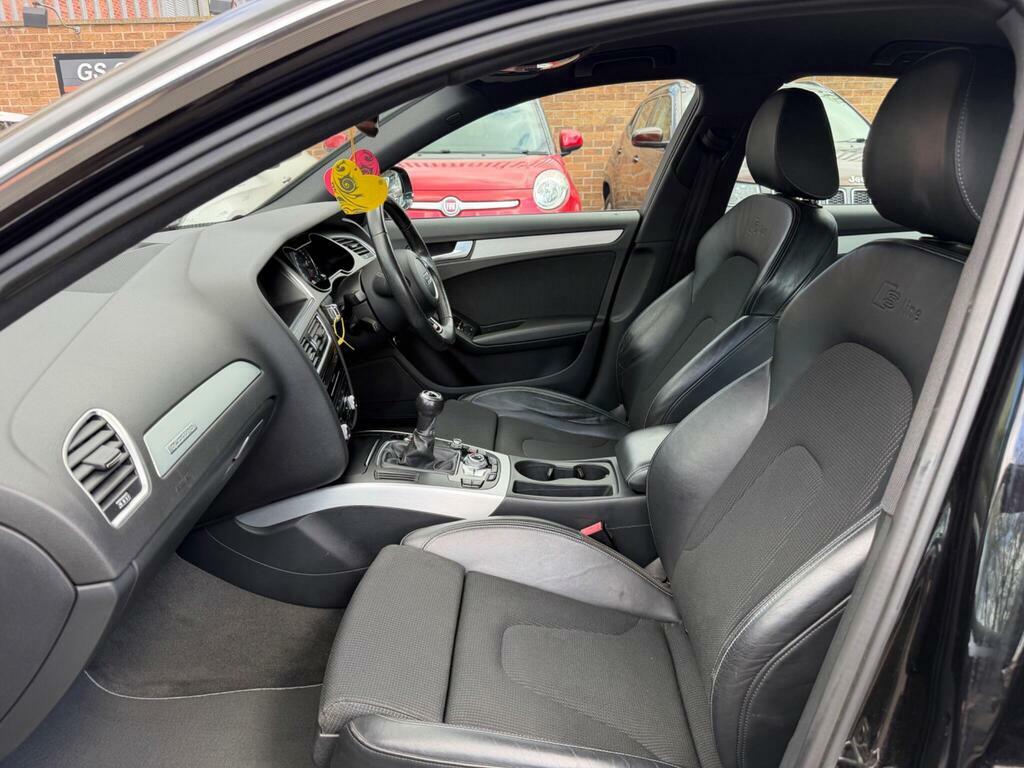 Audi A4 2.0 Tdi S Line Quattro Euro 5 S S KU64YMO Black #6