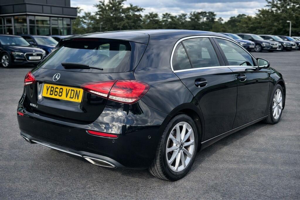 Mercedes-Benz A Class Hatchback 1.5 A180d Sport Executive 7G-dct Euro YB68VDN Black #4