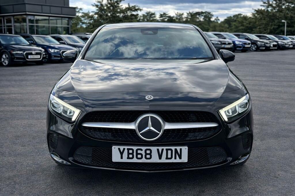 Mercedes-Benz A Class Hatchback 1.5 A180d Sport Executive 7G-dct Euro YB68VDN Black #2