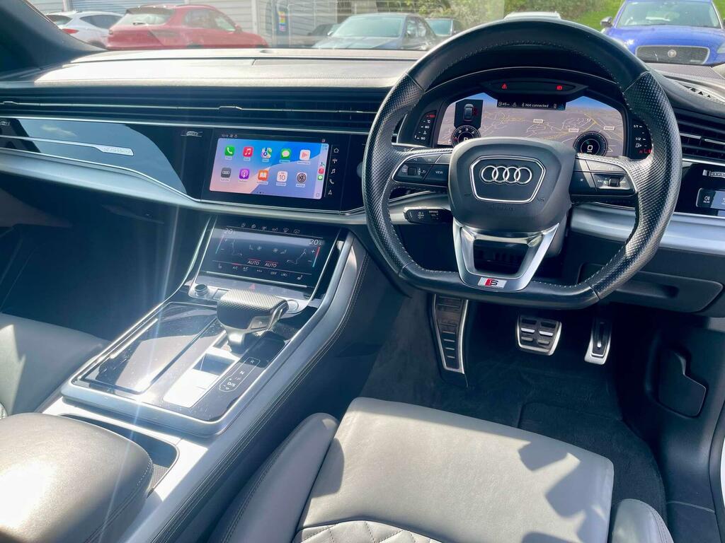Audi Q8 3.0 Tdi V6 50 S Line Tiptronic Quattro Euro 6 Ss LR68GVG White #3