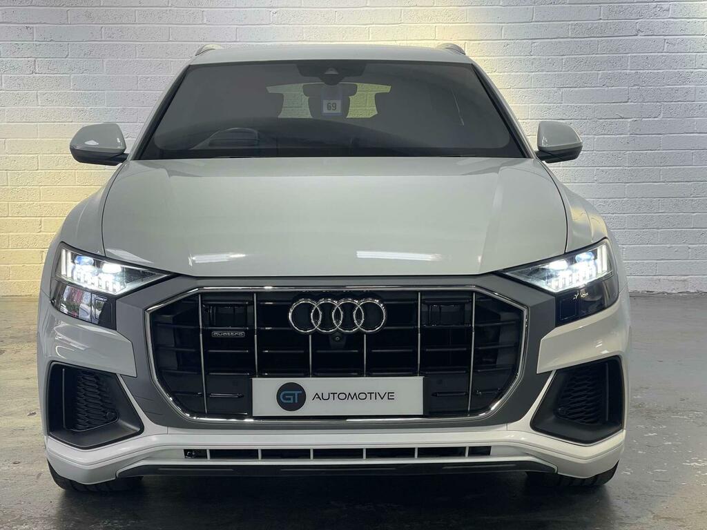 Audi Q8 3.0 Tdi V6 50 S Line Tiptronic Quattro Euro 6 Ss LR68GVG White #4