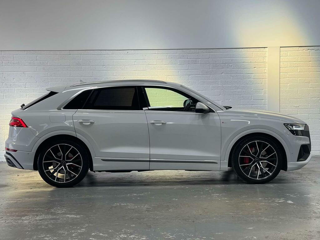Audi Q8 3.0 Tdi V6 50 S Line Tiptronic Quattro Euro 6 Ss LR68GVG White #6