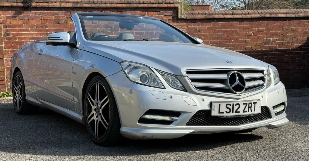 Mercedes-Benz E Class 2.1 E250 Cdi Blueefficiency Sport Cabriolet G-tron LS12ZRT Silver #6