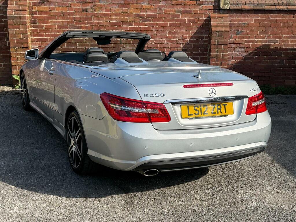 Mercedes-Benz E Class 2.1 E250 Cdi Blueefficiency Sport Cabriolet G-tron LS12ZRT Silver #5
