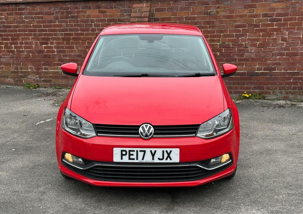Volkswagen Polo 1.0 Bluemotion Tech Match Edition Euro 6 S S PE17YJX Red #2