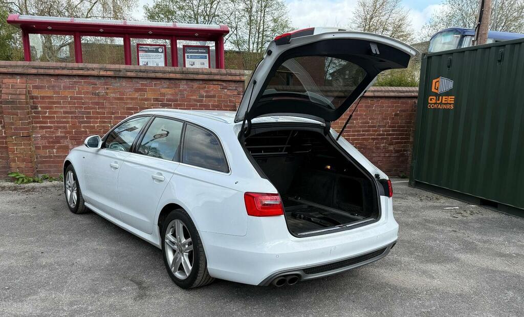 Audi A6 Avant 2.0 Tdi S Line Multitronic Euro 5 S S White #4