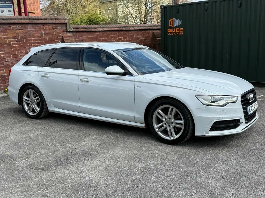 Audi A6 Avant 2.0 Tdi S Line Multitronic Euro 5 S S White #6
