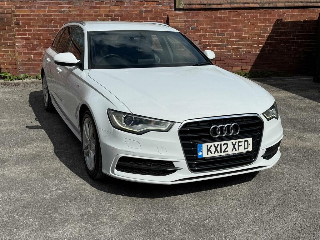 Audi A6 Avant 2.0 Tdi S Line Multitronic Euro 5 S S White