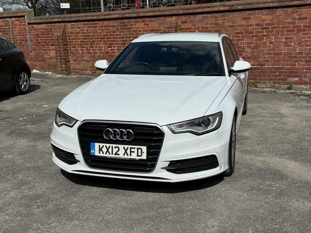 Audi A6 Avant 2.0 Tdi S Line Multitronic Euro 5 S S White #2