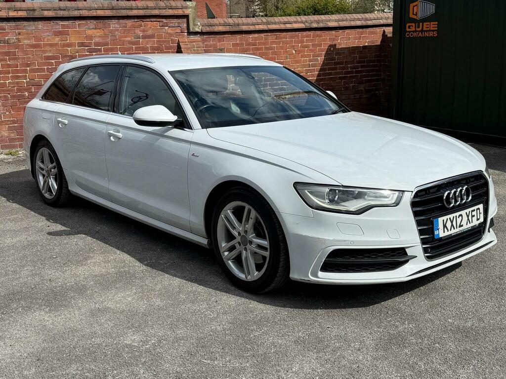 Audi A6 Avant 2.0 Tdi S Line Multitronic Euro 5 S S White #5