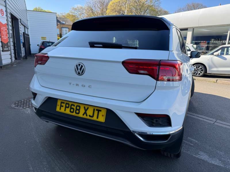 Volkswagen T-Roc 1.0 Tsi Design - 2018 68 FP68XJT White #5