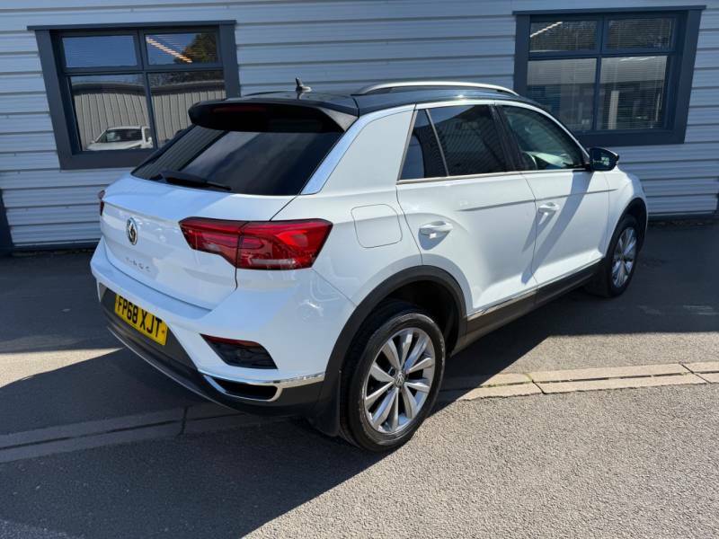 Volkswagen T-Roc 1.0 Tsi Design - 2018 68 FP68XJT White #6