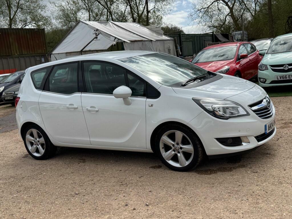 Vauxhall Meriva 1.4I Tech Line Euro 6 White #5