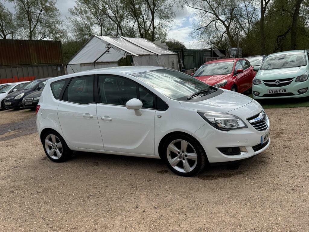 Vauxhall Meriva 1.4I Tech Line Euro 6 White #3