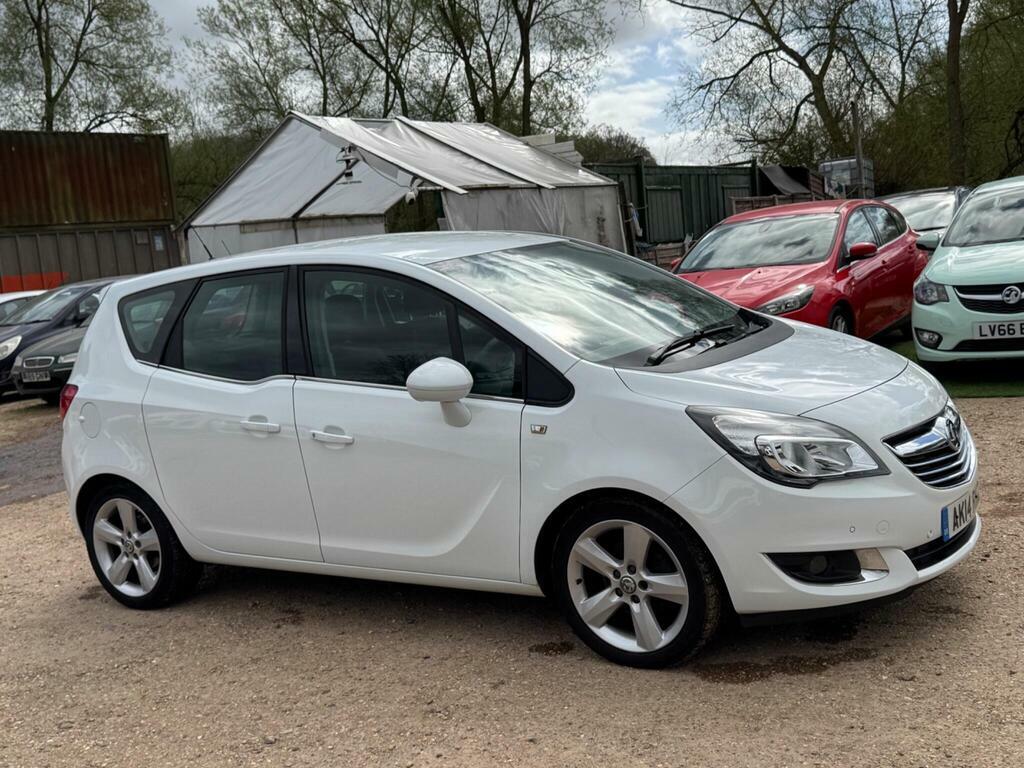 Vauxhall Meriva 1.4I Tech Line Euro 6 White #2