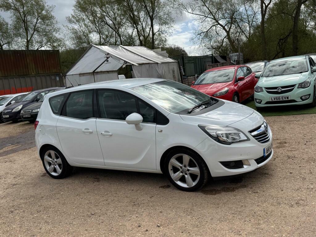 Vauxhall Meriva 1.4I Tech Line Euro 6 White