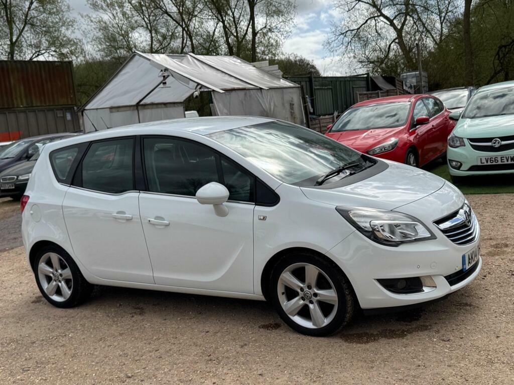 Vauxhall Meriva 1.4I Tech Line Euro 6 White #6