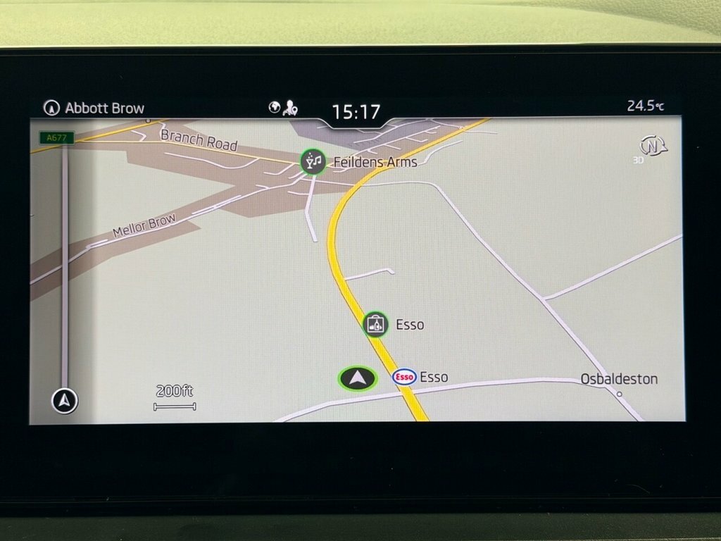 Skoda Scala Hatchback YH21AUV Blue #2