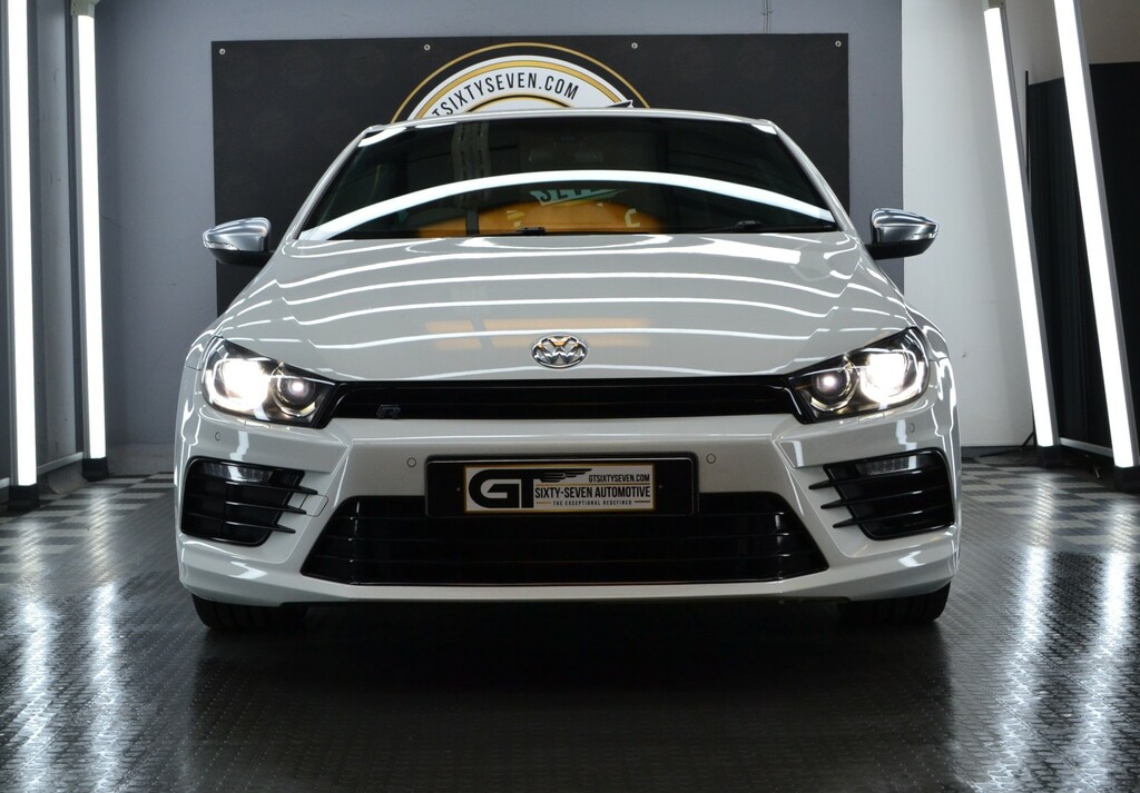 Volkswagen Scirocco 2.0 Tsi Bluemotion Tech R White #5