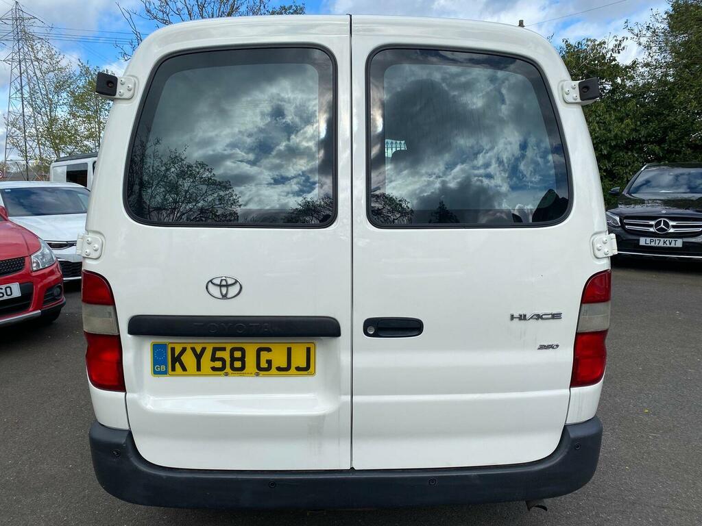 Toyota HiAce Panel Van 2.5 280 D-4d Rwd L1 H1 200858 White #3