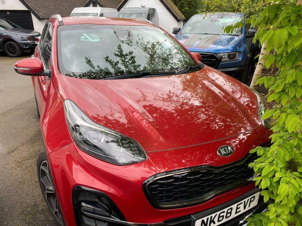 Kia Sportage Suv 1.6 Crdi Gt-line Dct Awd Euro 6 Ss 201 Red #4