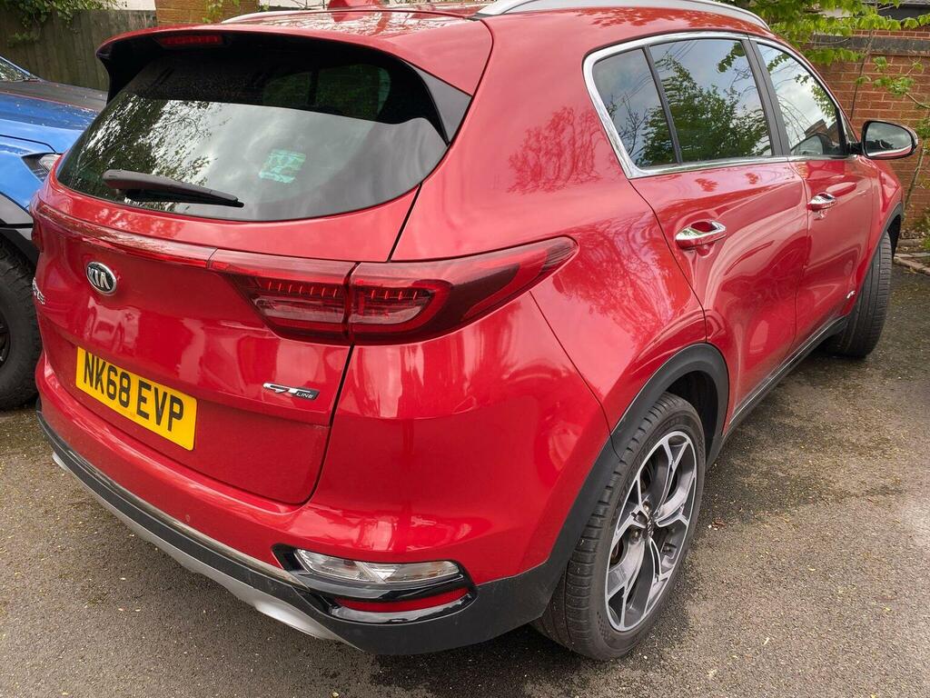 Kia Sportage Suv 1.6 Crdi Gt-line Dct Awd Euro 6 Ss 201 Red