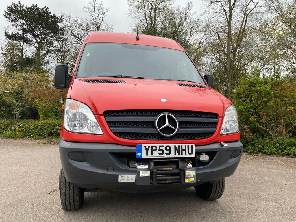 Mercedes-Benz Sprinter Combi Van 4X4 Xlwb 200959 Red #4