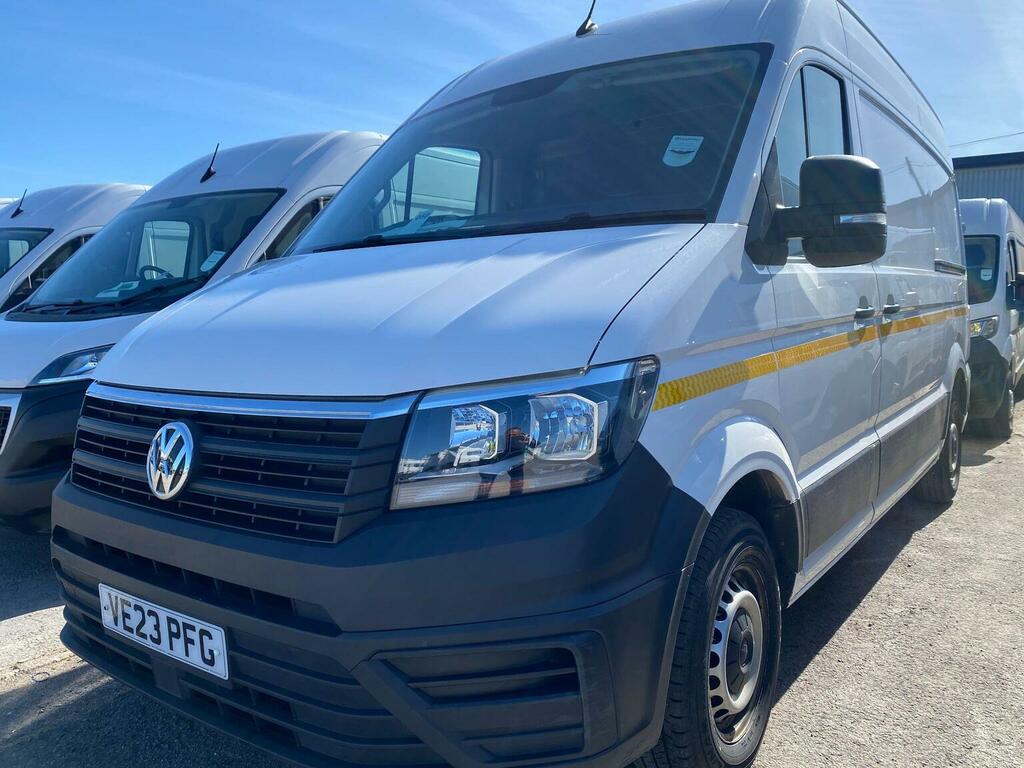 Volkswagen Crafter Panel Van 2.0 Tdi Cr35 Startline Fwd Mwb High Roof White