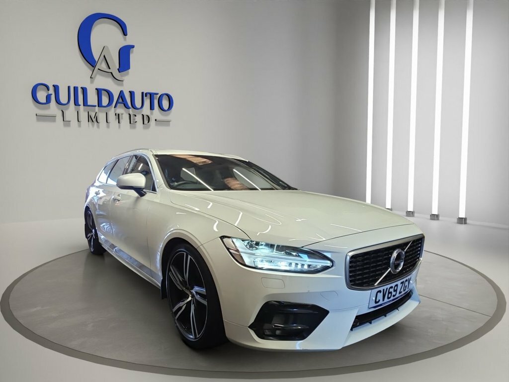 Volvo V90 2L R-design White