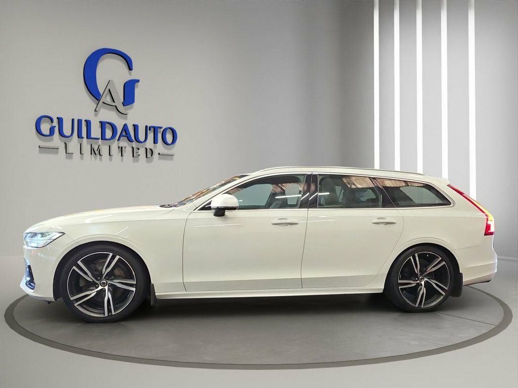 Volvo V90 2L R-design CV69ZGY White #2