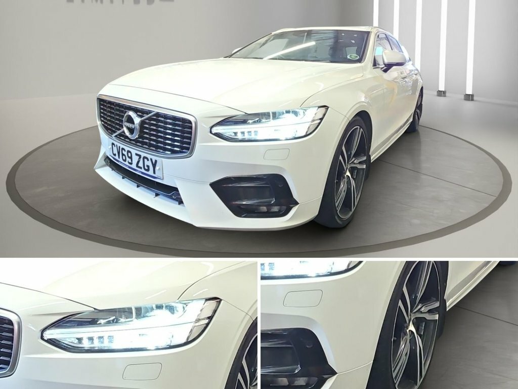 Volvo V90 2L R-design CV69ZGY White #6