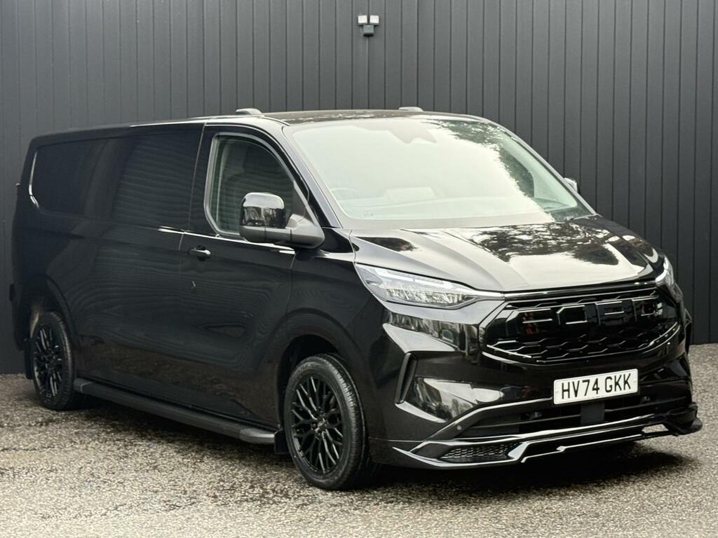 Ford Transit Custom 2.0 136Ps G-sport Ecoblue Limited Panel Van Lwb L2 HV74GKK Black #4