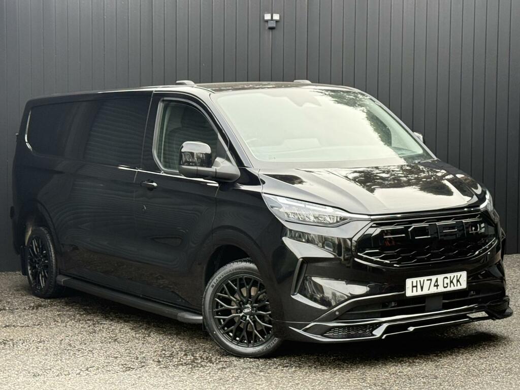 Ford Transit Custom 2.0 136Ps G-sport Ecoblue Limited Panel Van Lwb L2 Black