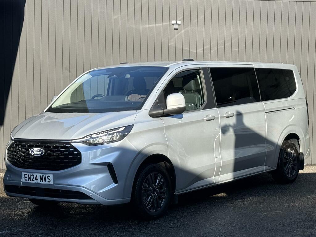 Ford Tourneo Custom 2.0 150Ps 320 Ecoblue Titanium Luxe Minibus Double Silver #6