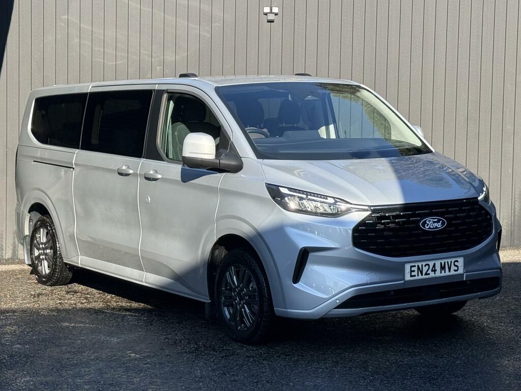 Ford Tourneo Custom 2.0 150Ps 320 Ecoblue Titanium Luxe Minibus Double Silver #4
