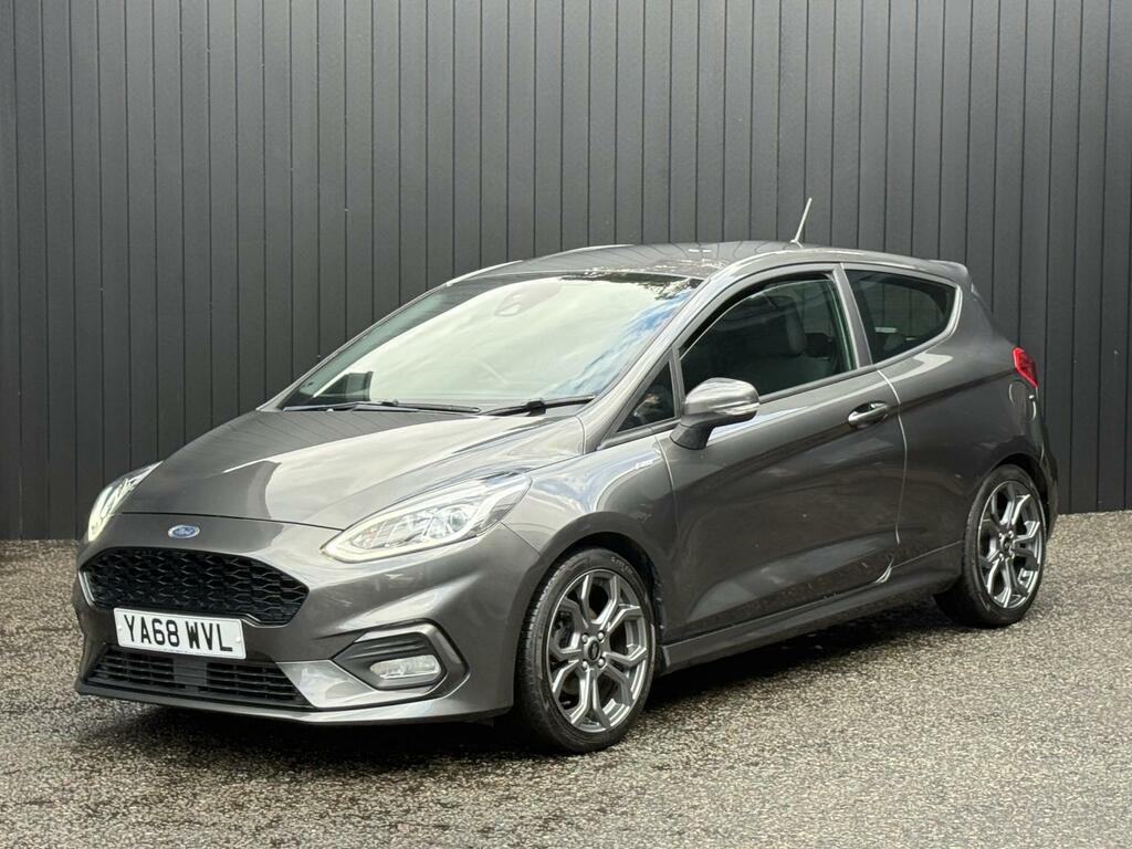 Ford Fiesta 1.0T 140Ps Ecoboost St-line Hatchback M YA68WVL Grey #6