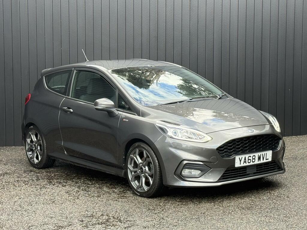 Ford Fiesta 1.0T 140Ps Ecoboost St-line Hatchback M YA68WVL Grey #4