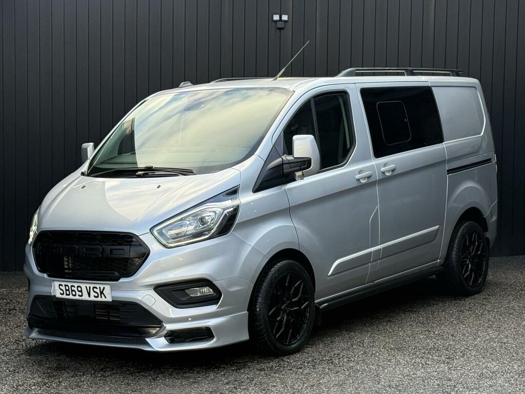 Ford Transit Custom 2.0 130Ps G-sport Ecoblue Limited Crew Van Do SB69VSK Silver #6