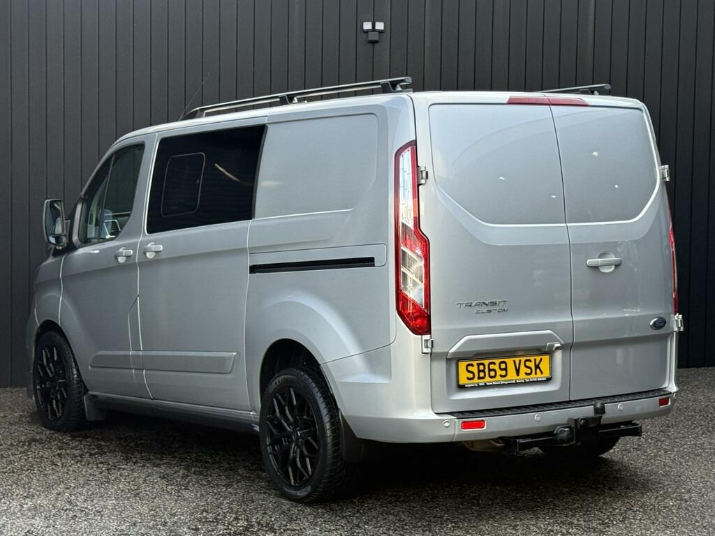 Ford Transit Custom 2.0 130Ps G-sport Ecoblue Limited Crew Van Do SB69VSK Silver #3