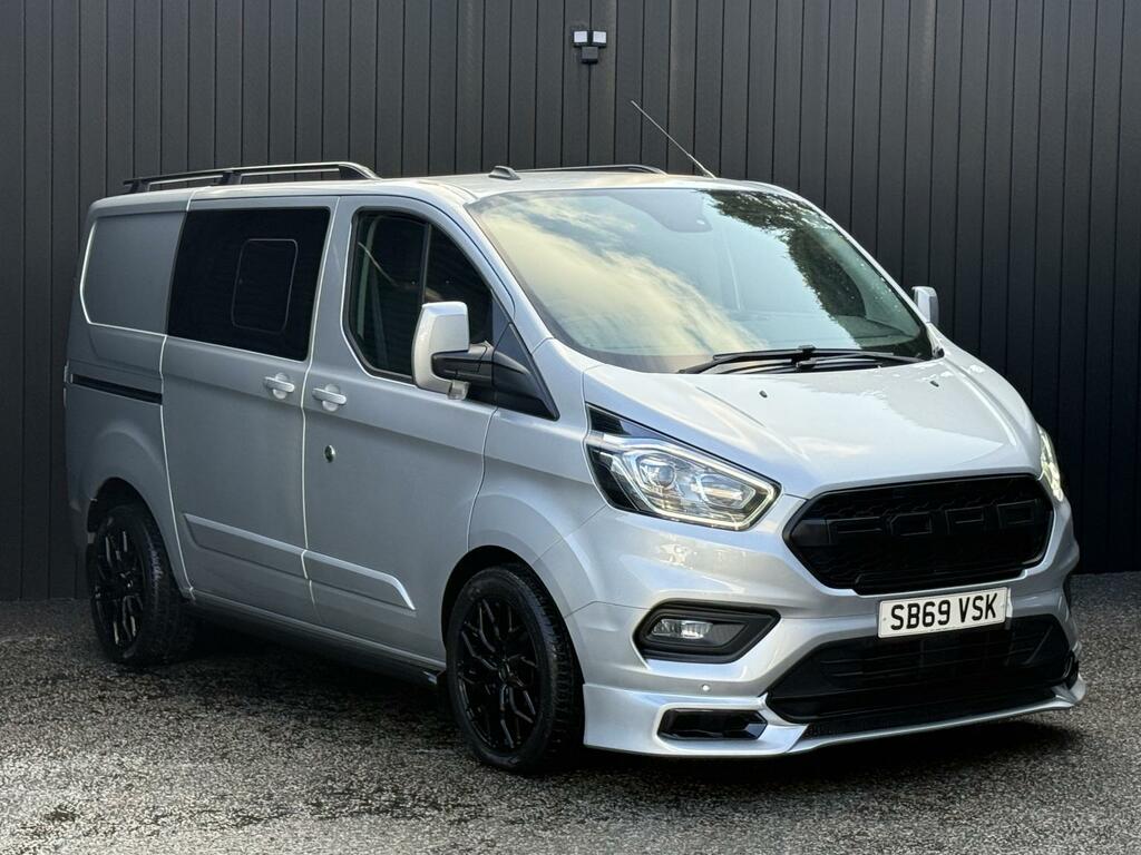 Ford Transit Custom 2.0 130Ps G-sport Ecoblue Limited Crew Van Do SB69VSK Silver #4