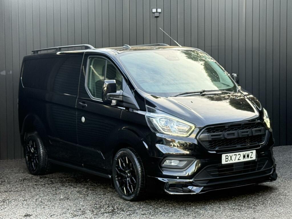 Ford Transit Custom 2.0 130Ps G-sport Ecoblue Limited Panel Van S BX72WWZ Black #4