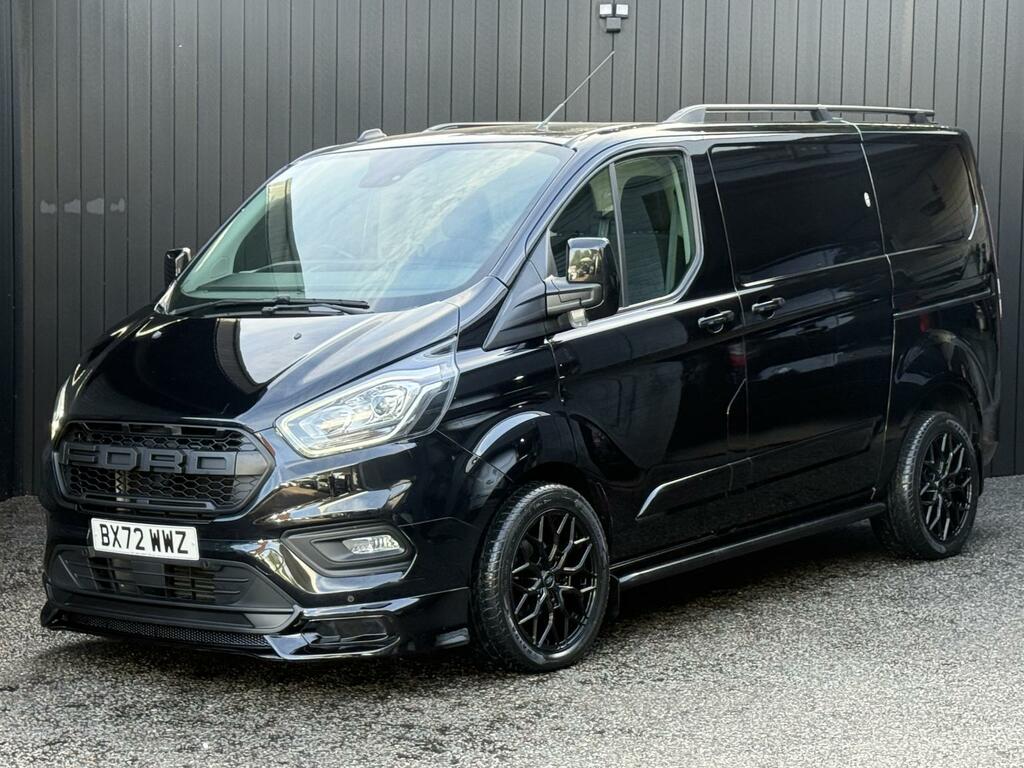 Ford Transit Custom 2.0 130Ps G-sport Ecoblue Limited Panel Van S BX72WWZ Black #6
