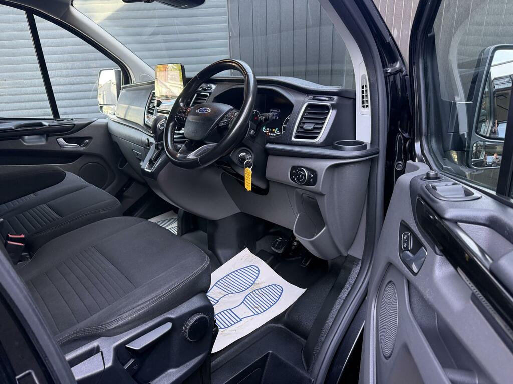 Ford Transit Custom 2.0 130Ps G-sport Ecoblue Limited Panel Van S BX72WWZ Black #2