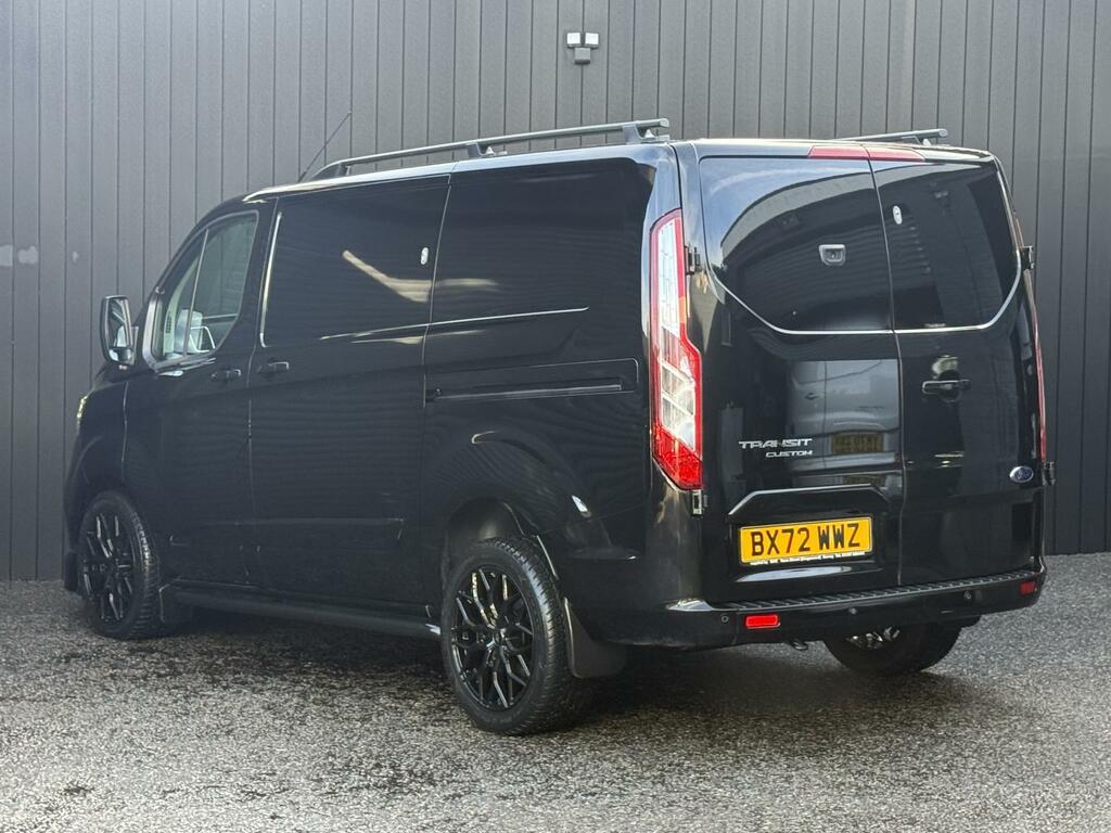 Ford Transit Custom 2.0 130Ps G-sport Ecoblue Limited Panel Van S BX72WWZ Black #3