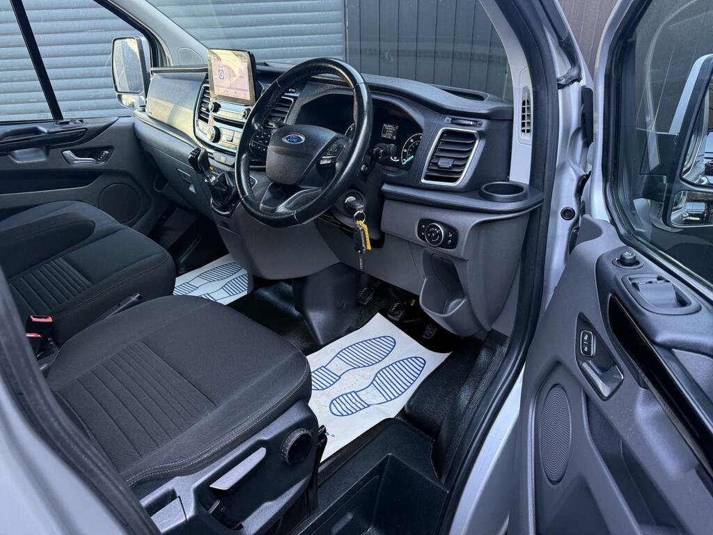 Ford Transit Custom 2.0 130Ps Ecoblue Limited Panel Van Lwb L2 H1 Euro YR70ZBX Silver #2